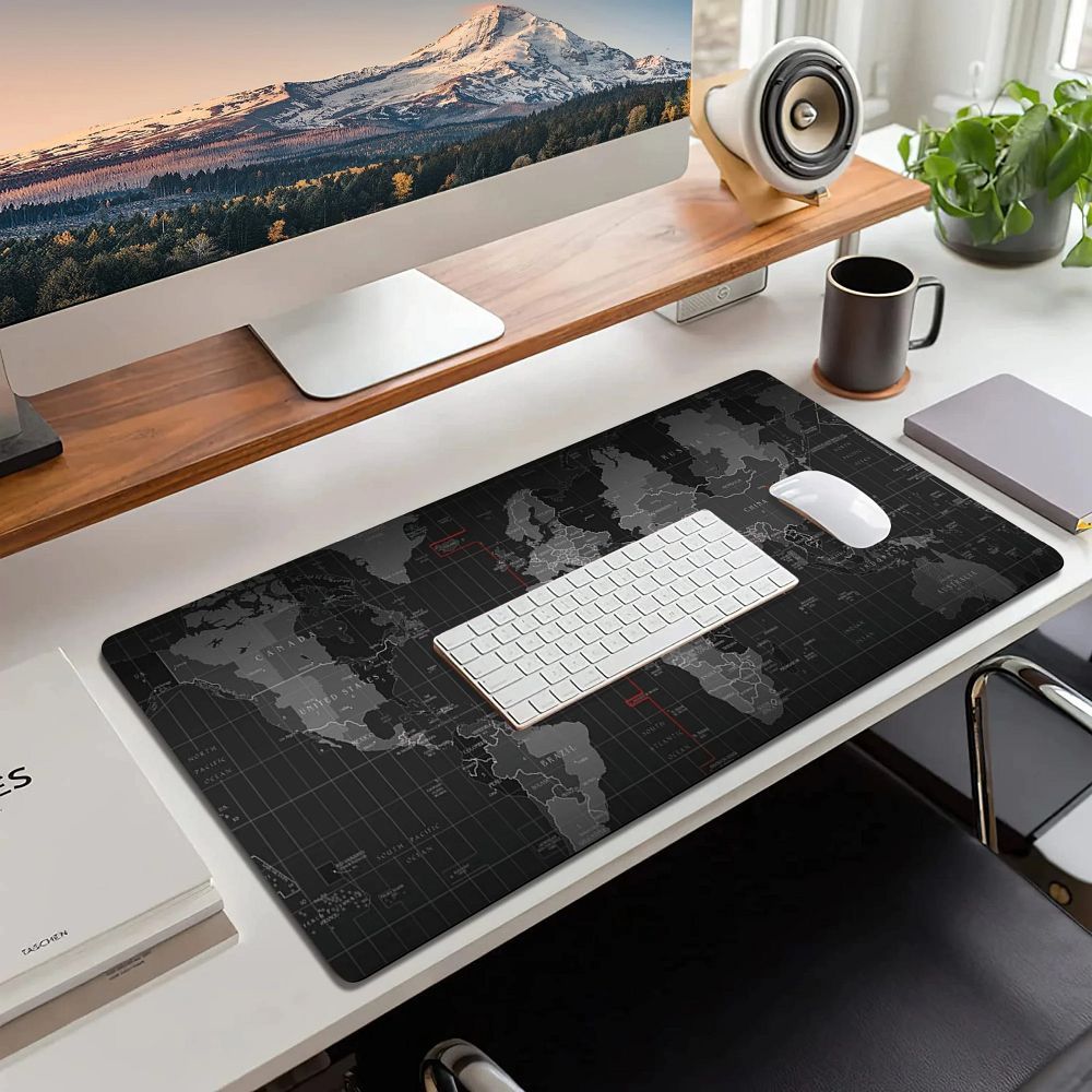 MousePad OEM RC-K-1073, 800mm x 300mm x 2 mm, Black 