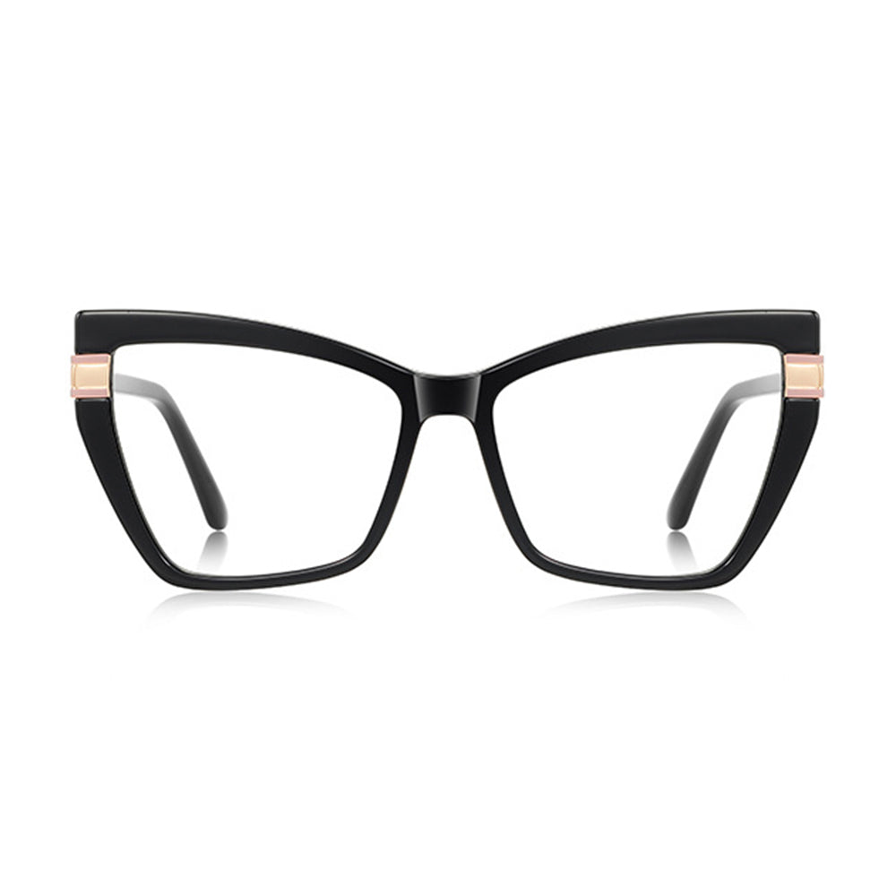 Techsuit 2269 Women's Computer Glasses, Anti-Blue Light, Black