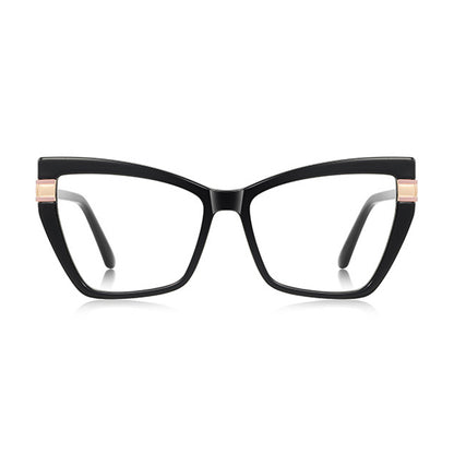 Techsuit 2269 Women's Computer Glasses, Anti-Blue Light, Black