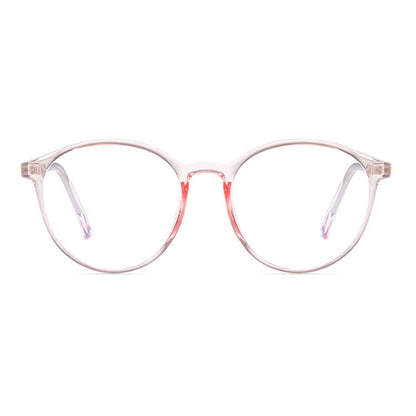 Techsuit Women's Computer Glasses F8551-C5, Anti-Blue Light, Pink