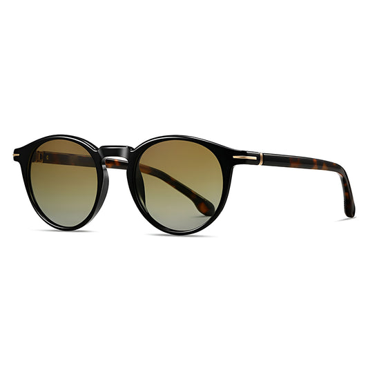 Men's Techsuit 31235 Sunglasses, Polarized, Black Yellow