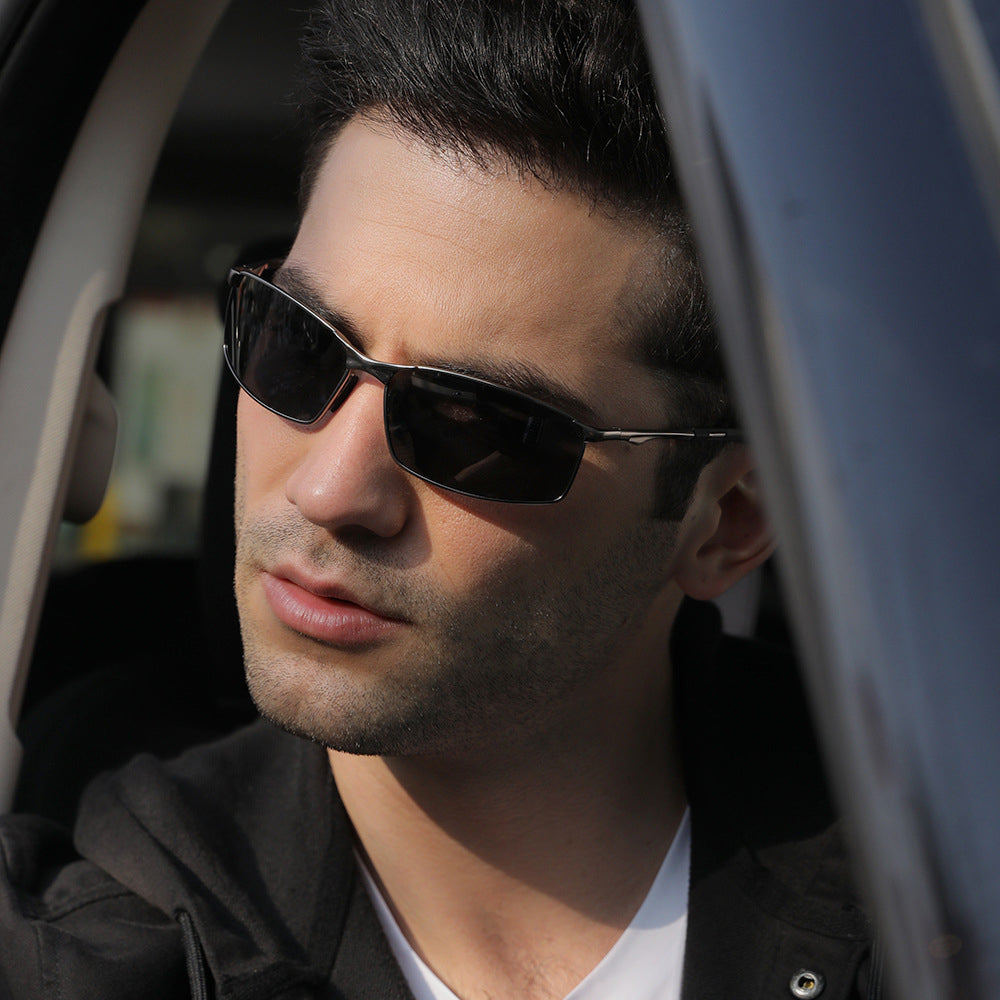 Men's Techsuit 559 Sunglasses, Polarized, UV Protection, Black