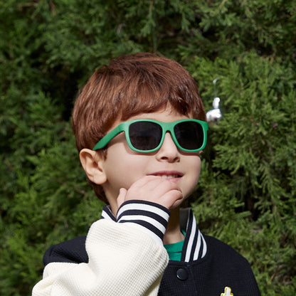 Techsuit Baby Sunglasses 8306-C14, Polarized, Black Red