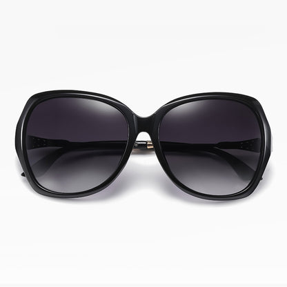 Techsuit 8881 Women's Sunglasses, Polarized, UV Protection, Black Gray