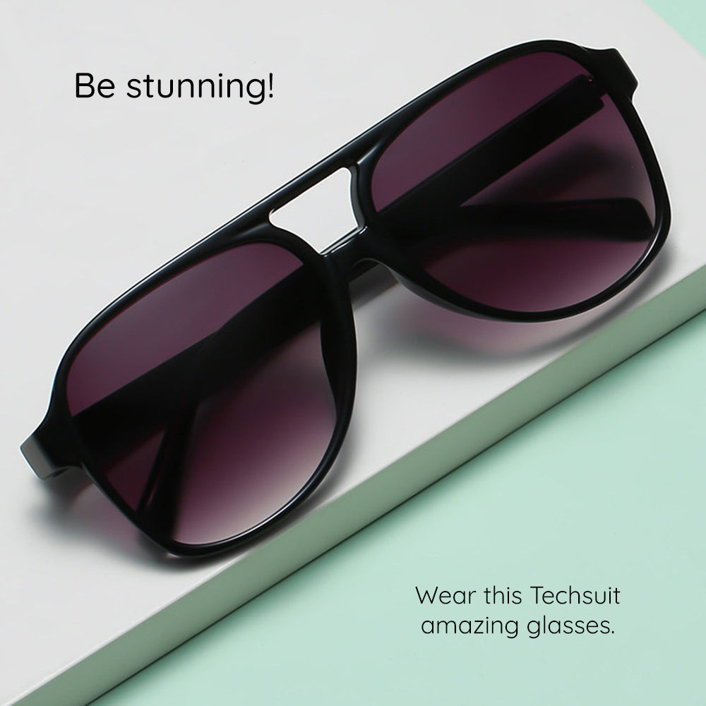 Unisex Techsuit 98061 Sunglasses, UV Protection, Yellow