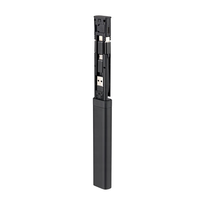 Accessory Organizer / Card Reader Qualo QZS-P-01, Black