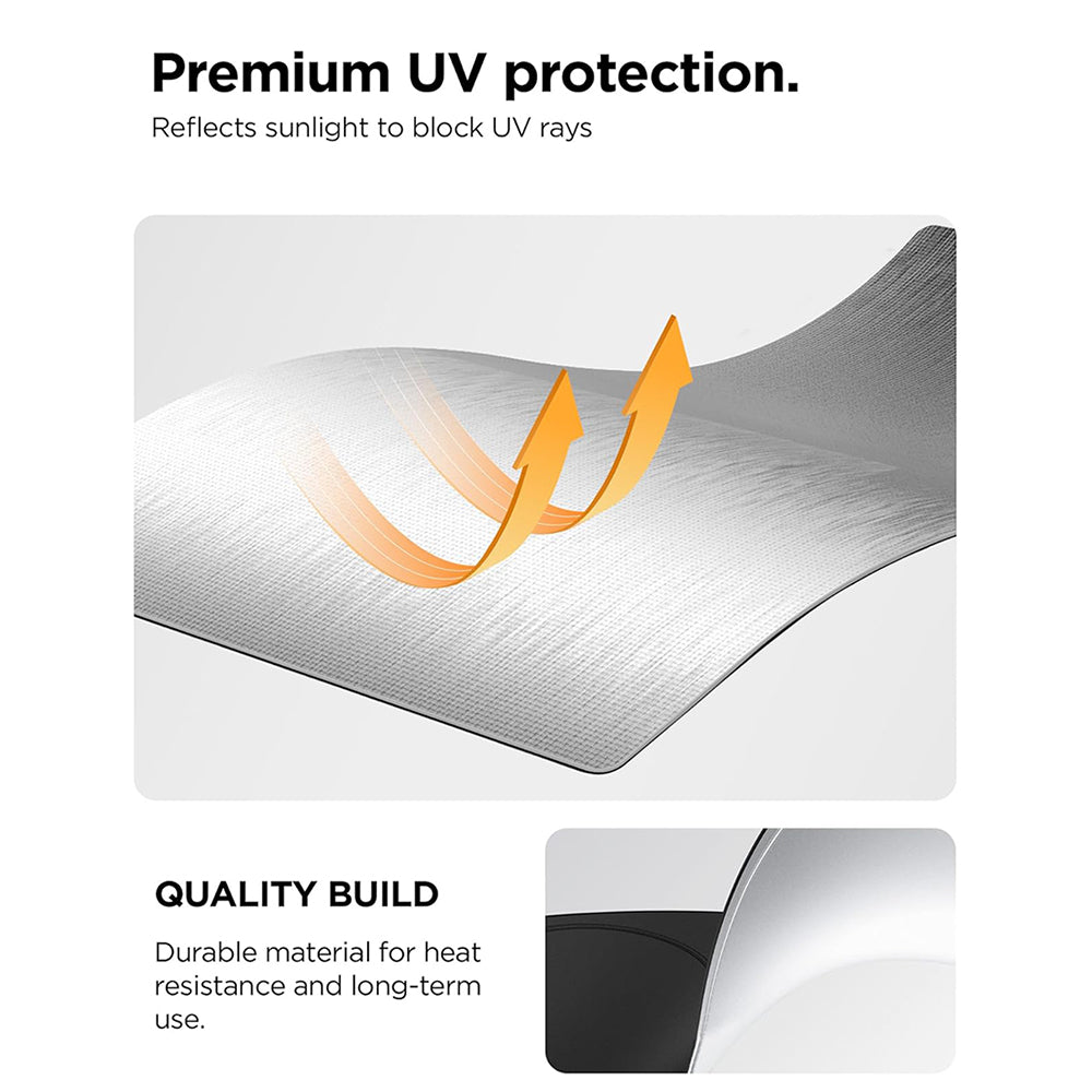 Spigen UO260 Car Windshield Sunshade, 85cm x 148cm ACP11460