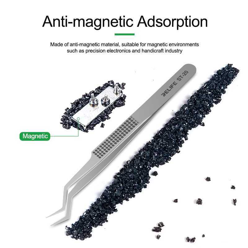 Curved Tweezers Relife ST-20L