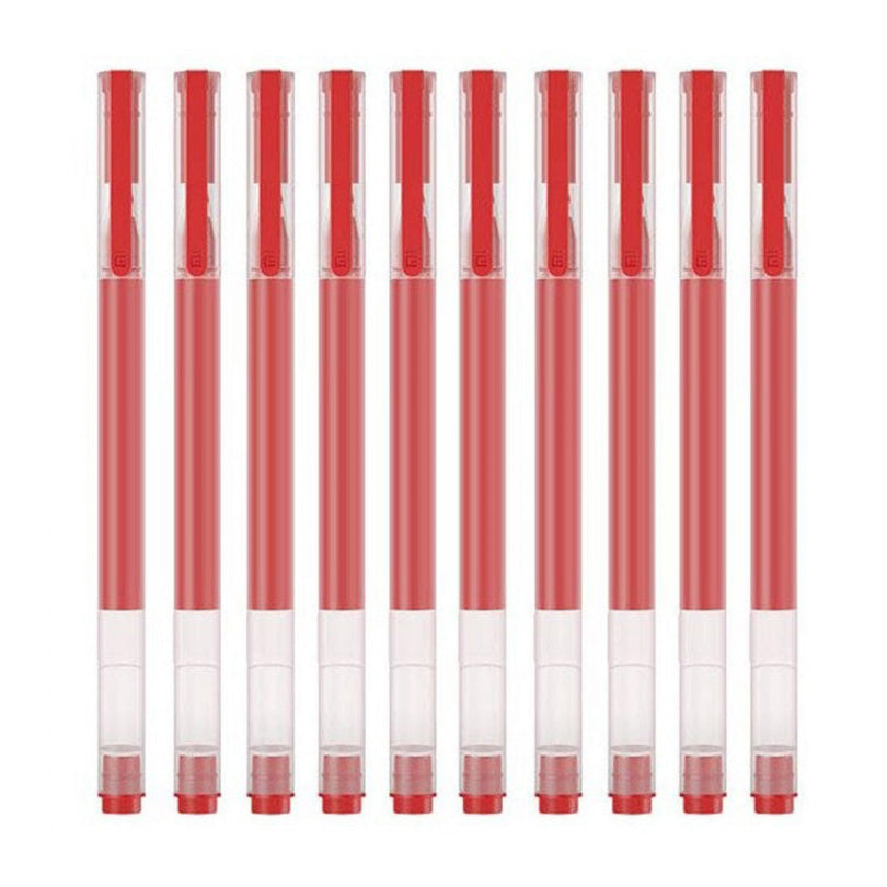 Xiaomi Pen, Red Gel, 0.5mm, Set of 10 pieces BHR8863GL