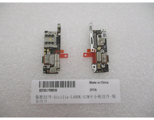 Charging Connector Board - Microphone - SIM Reader Module Huawei Pura 90s Pro Max, Service Pack 02357RMW