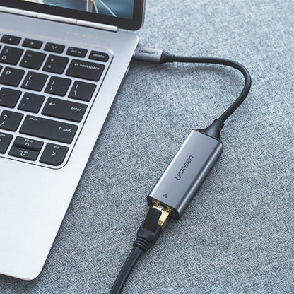 Network Card UGREEN CM199, RJ45, USB-C, Gray