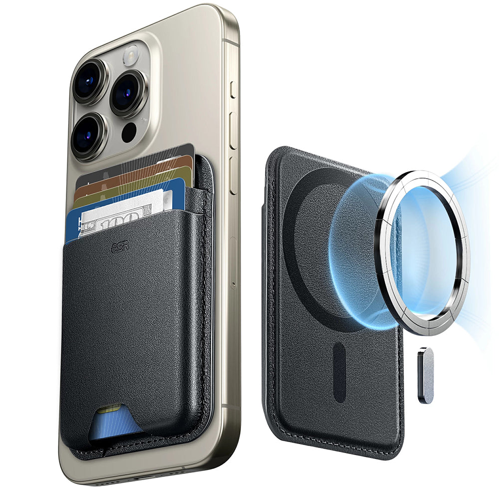 Magsafe Wallet, ESR, Boost, Black
