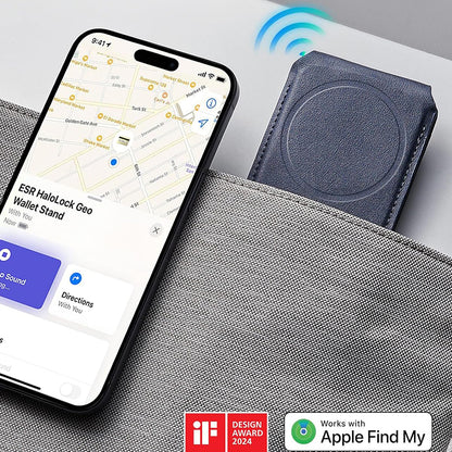Magsafe Wallet, ESR, Find my Wallet, Navy Blue