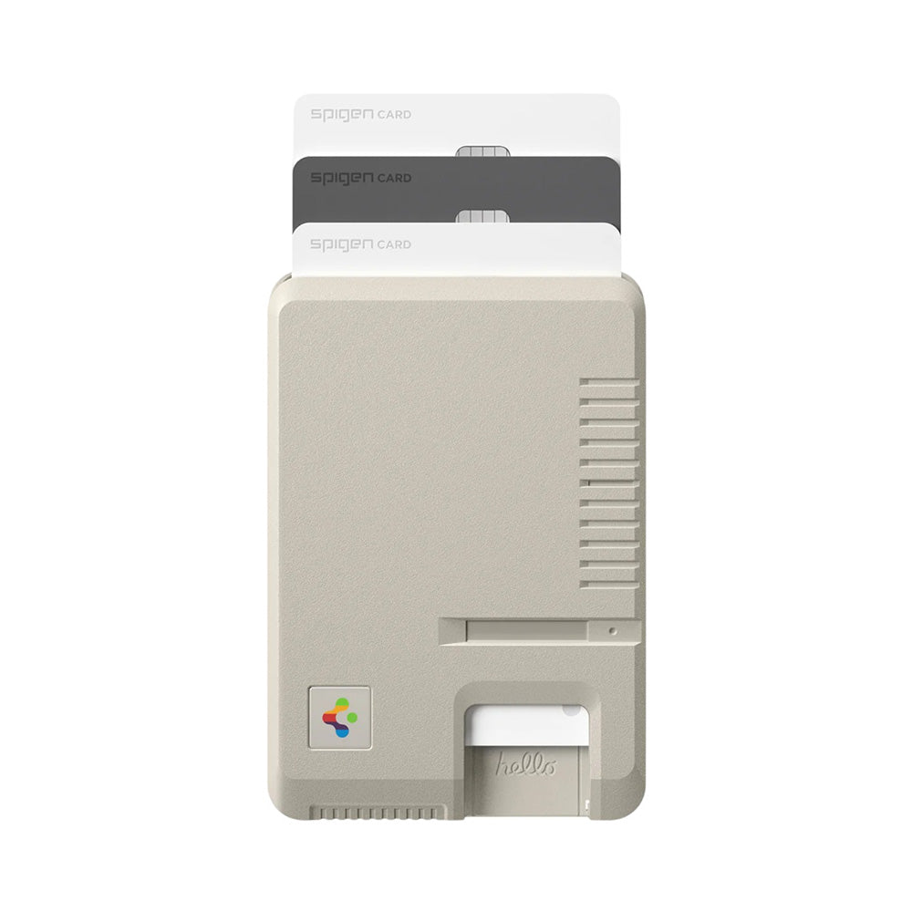 MagSafe Wallet, Spigen, Classic LS, Beige AFA10949