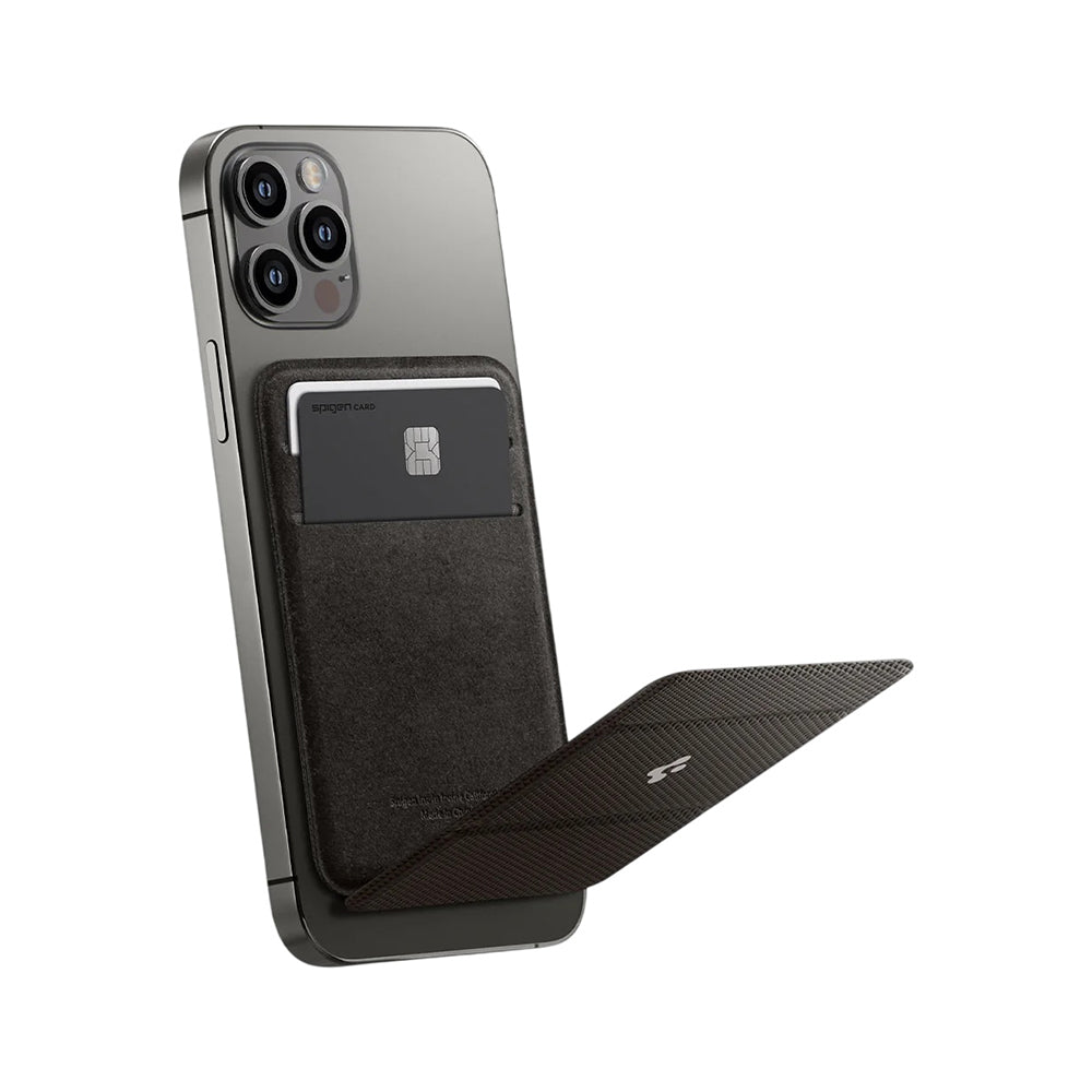 MagSafe Wallet, Spigen, MagFit Smart Fold, Gray AMP02766