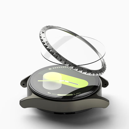 Ringke Styling Protection Frame for Samsung Galaxy Watch7 40mm, Model 5, Silver