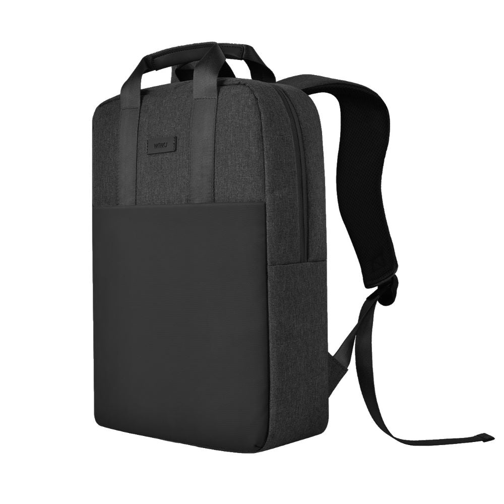 WiWu Minimalist Laptop Backpack 15.6inch, Black 