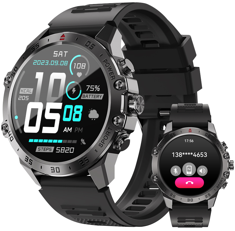Smartwatch BWOO WA-08, Black