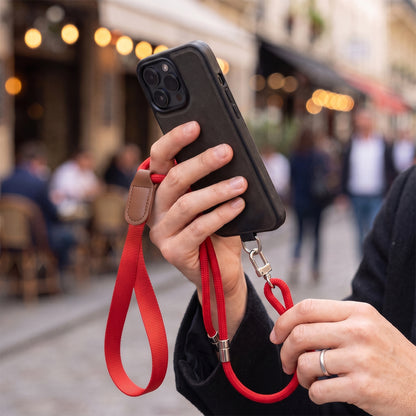 Techsuit UrbanLoop TLN10R Phone Lanyard, Red