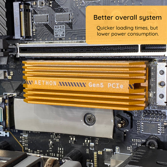 Solid State Drive (SSD) Dato Ares Aethon, NVME M.2, PCIe Gen5x4, 2TB, Black ARSAT-2TB