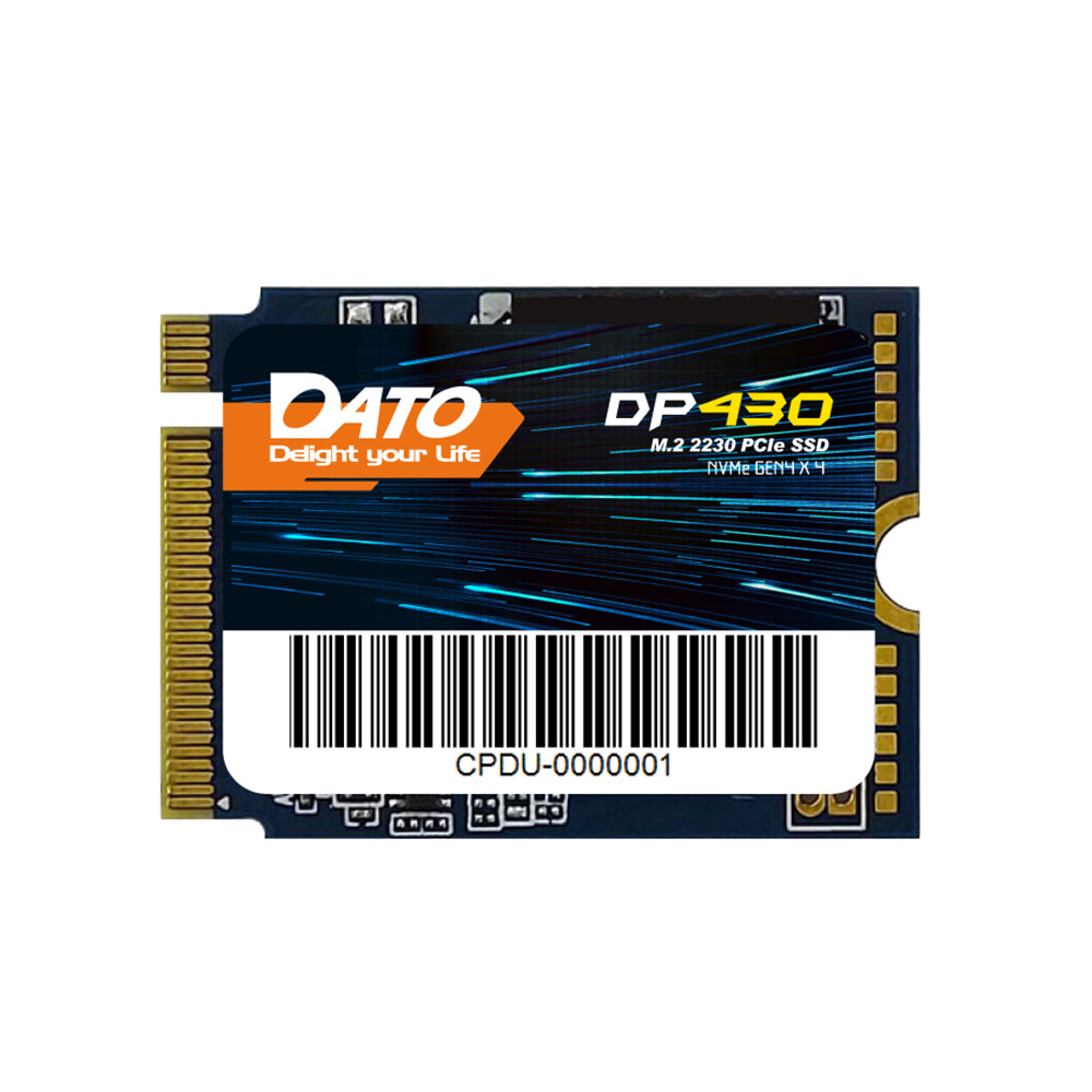 Solid State Drive (SSD) Dato DP430, NVME M.2 2230, PCIE Gen4x4, 1TB, Black DP430SSD-1TB