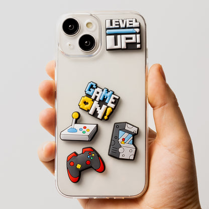 3D OEM GameOn Sticker for Phone / Tablet Case, Set of 5, Multicolor