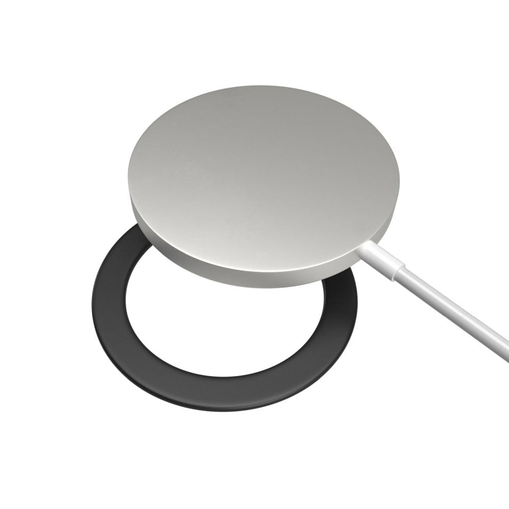 Fixed Metallic Sticker, Black
