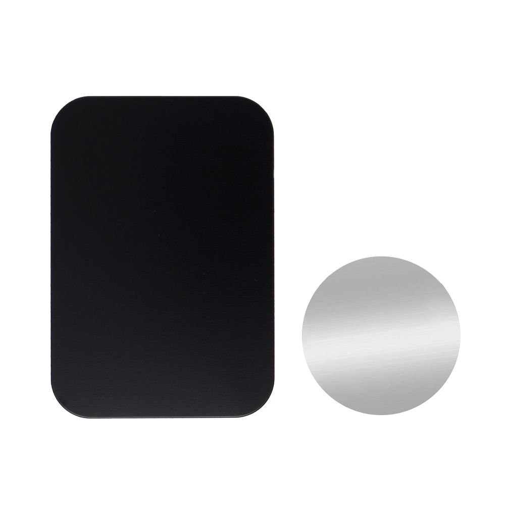 OEM Metal Sticker for magnetic car holder, Set 2 pieces, Black