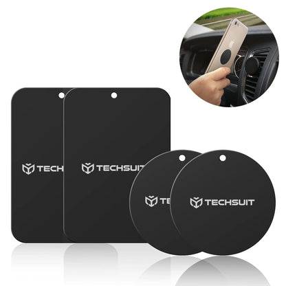 Metallic Techsuit MP04 4in1 Sticker, Black