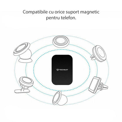 Metallic Techsuit MP04 4in1 Sticker, Black