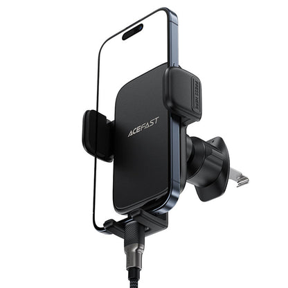 Acefast D27 Car Holder, 4.5inch - 6.7inch, Black