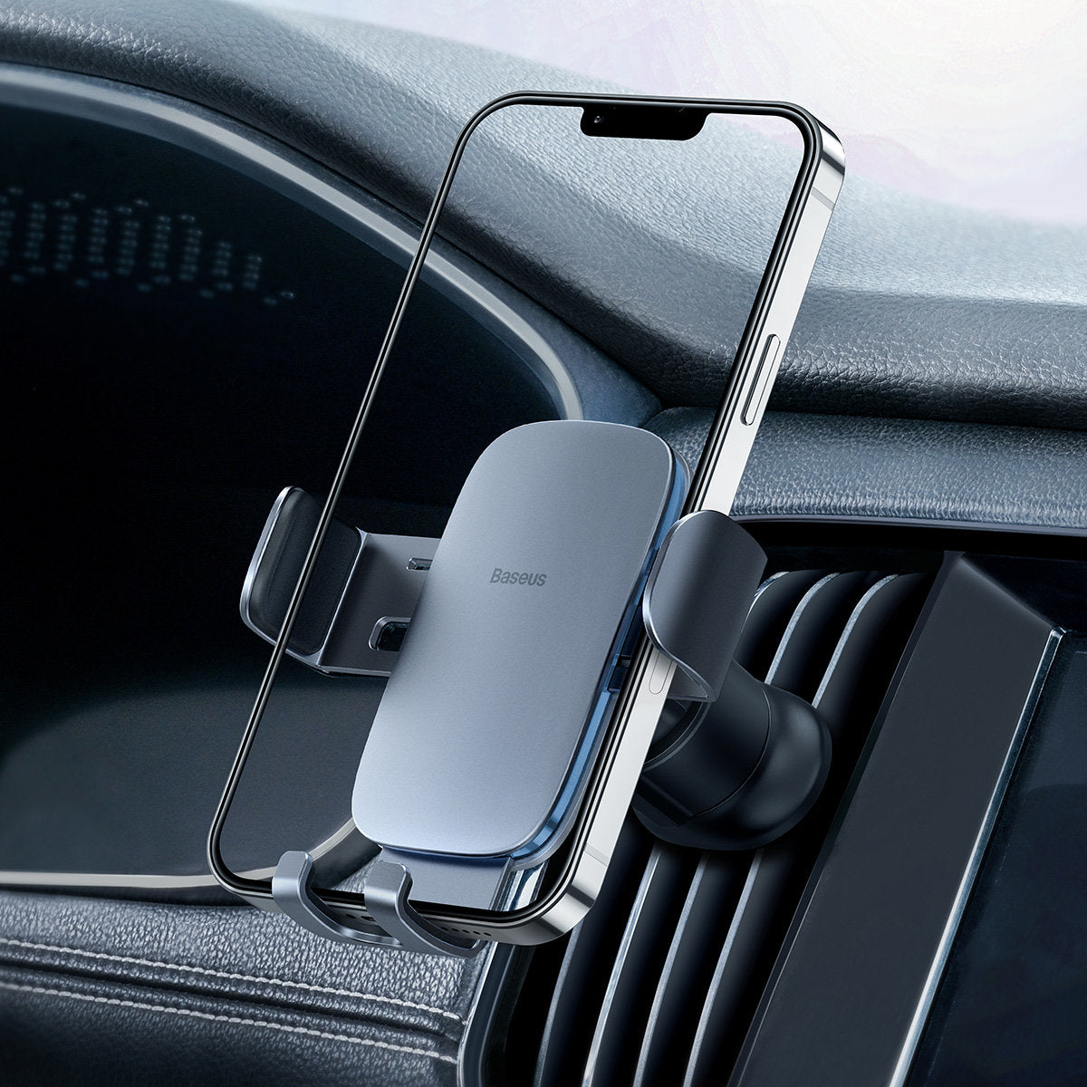 Baseus Metal Age II Car Mount, 4.7inch - 6.7inch, Grey SUJS000013 