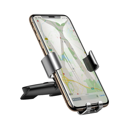 Baseus Metal Age Gravity Car Mount, Universal, Silver SUYL-J0S 