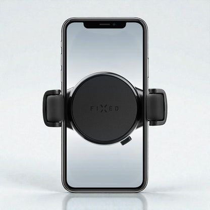 Fixed Roll 2 Vent Universal Car Holder, Black
