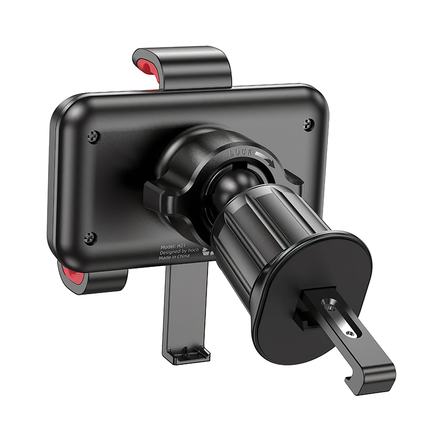 Car Holder HOCO H21, 4.5inch - 7inch, Black 