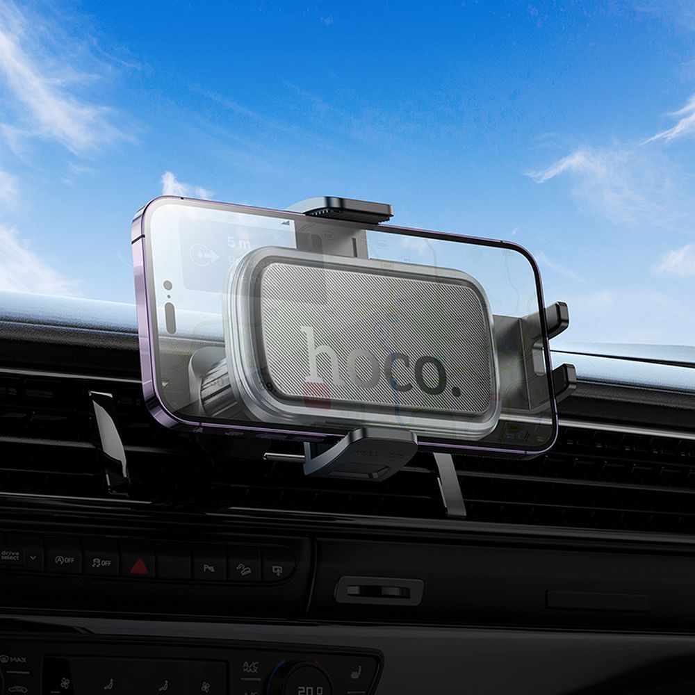 HOCO H78 Vent Car Holder, Universal, Grey