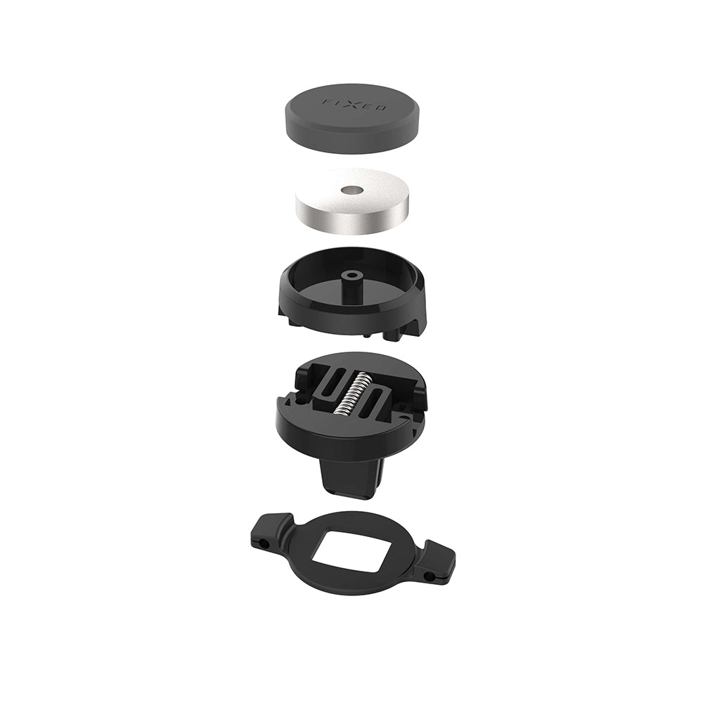 Magnetic Fixed Icon Vent Mini Car Holder, Universal, Black