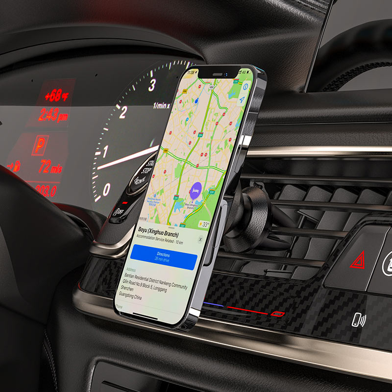 HOCO A81 Ligue Air Vent Magnetic Car Mount, Universal, Black