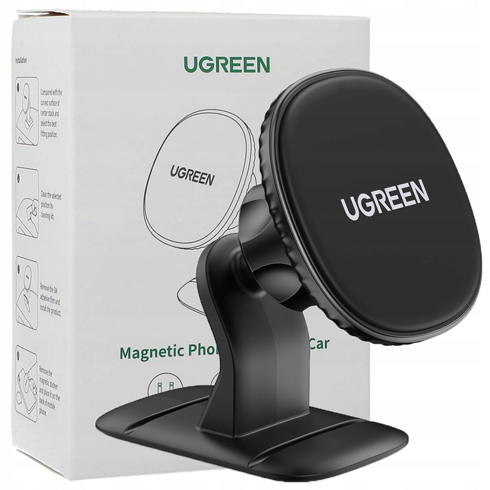 UGREEN LP292 Magnetic Car Mount, Universal, Black 