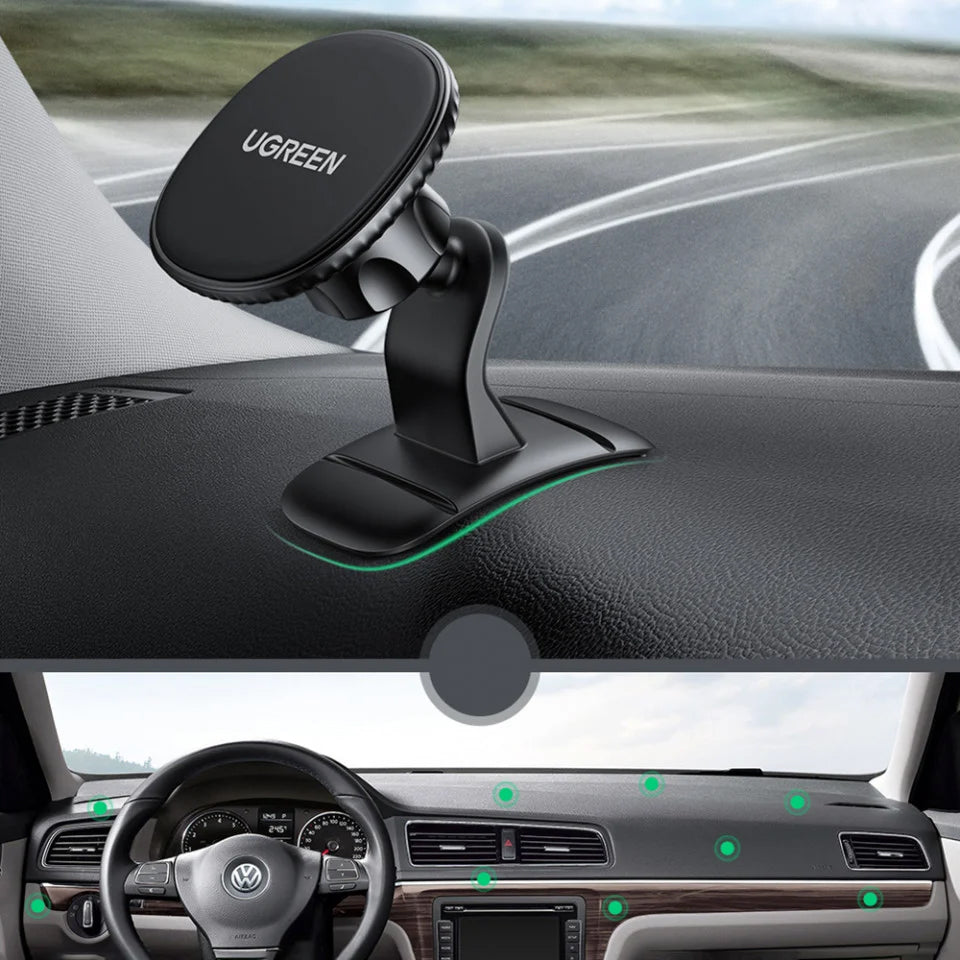 UGREEN LP292 Magnetic Car Mount, Universal, Black 
