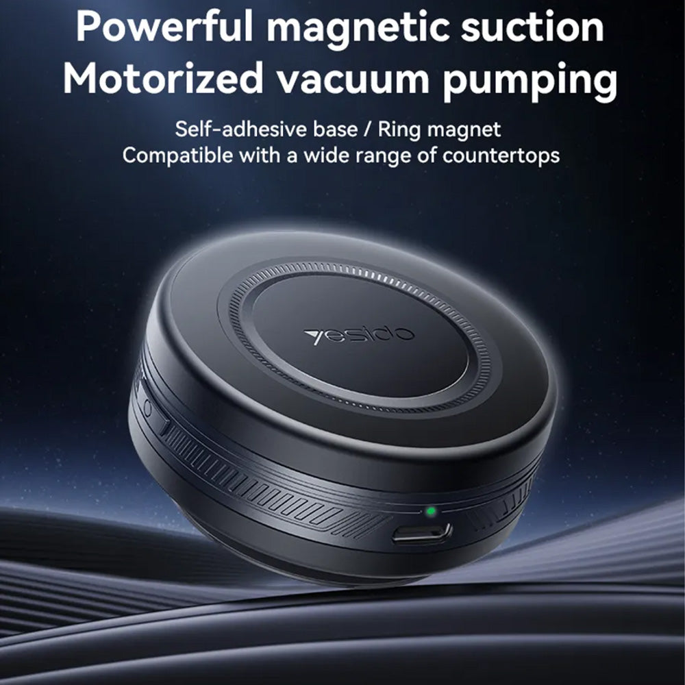 Magnetic Car Holder Yesido C223, Universal, Black