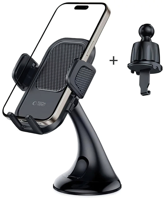 Tech-Protect V8-3 2in1 Universal Car Holder, Black
