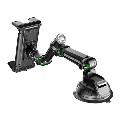 Techsuit ST1 Car Holder for Phone / Tablet, 4.7inch - 12.9inch, Black