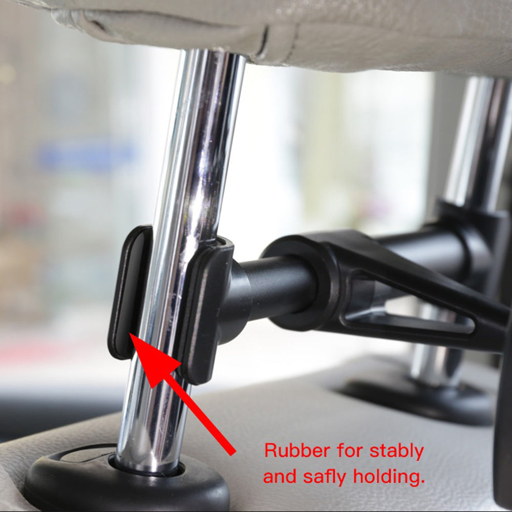 Yesido C29 Car Headrest Mount, 4inch - 10inch, Black