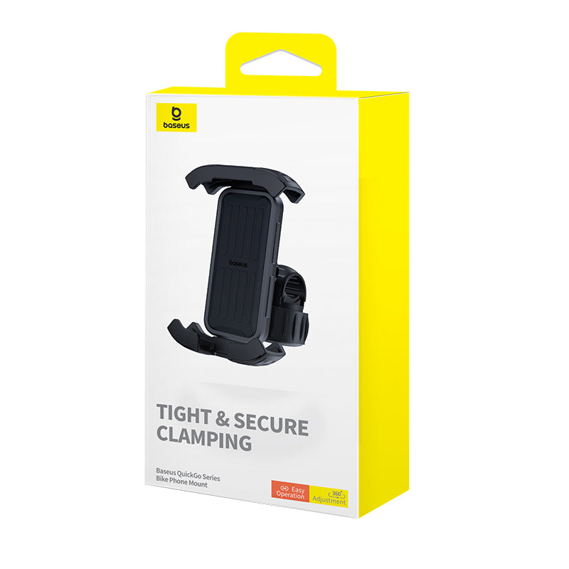 Baseus QuickGo Bicycle Holder, 4.6inch - 6.8inch, Black C40561500113-00