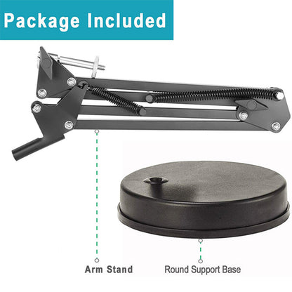 Desk Stand 1/4inch Techsuit GT6 for Camera / Microphone, Black