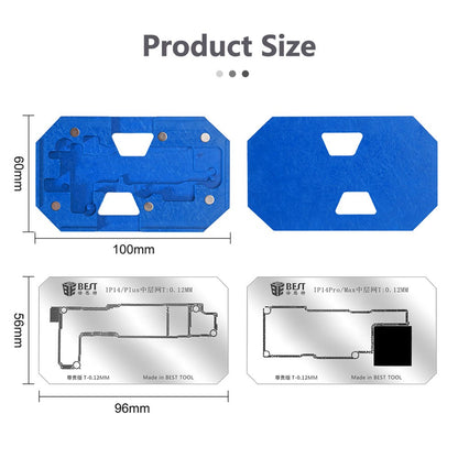 Best BST-084 Reballing Work Support for Apple iPhone 14 Series