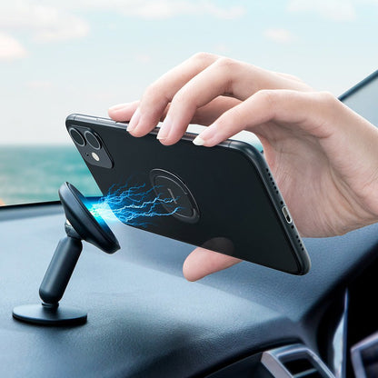 Baseus Invisible Ring Holder, Silver SUYB-0S