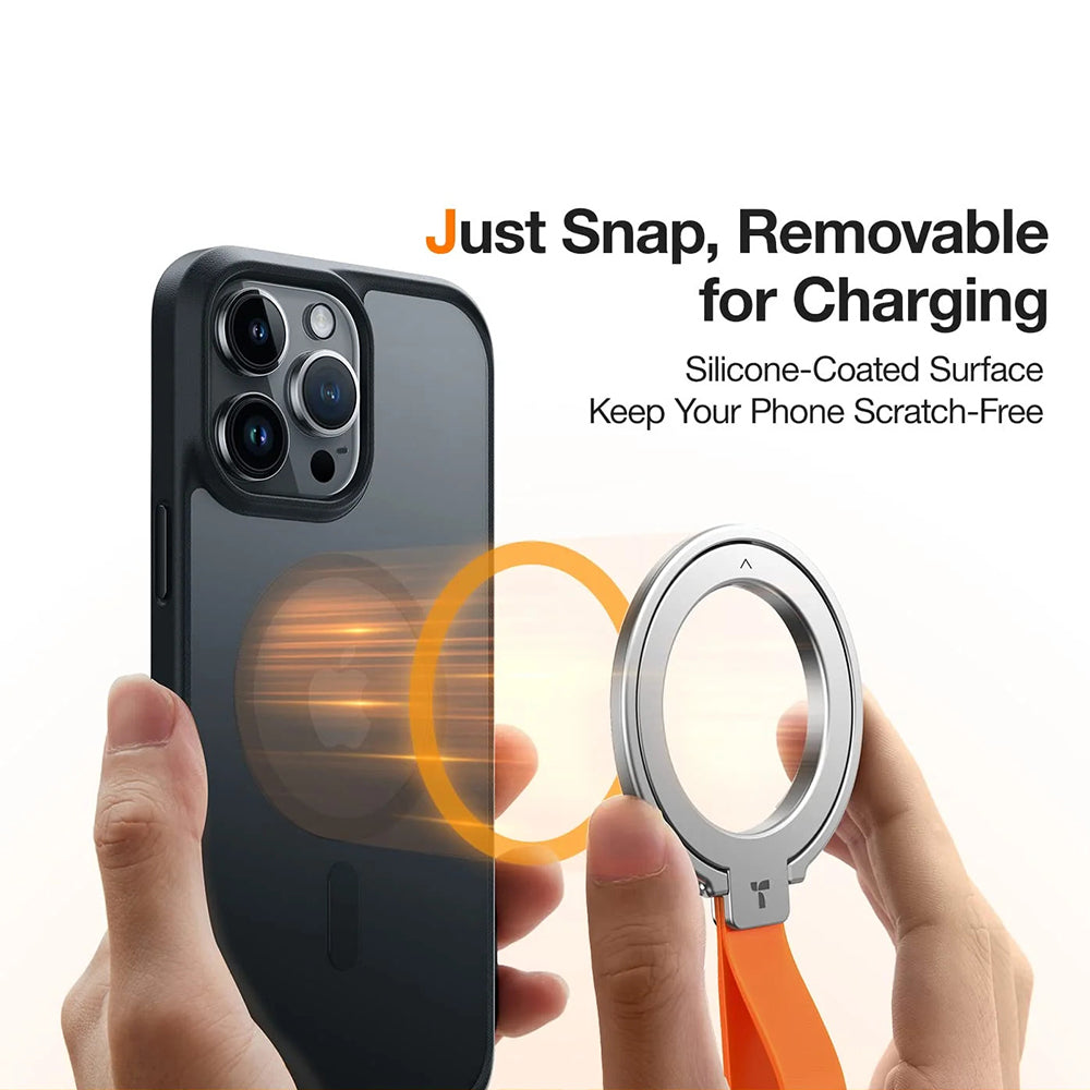 Torras Ostand Ring Holder, Universal, Silver