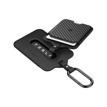 Spigen Holder for Payment Cards and Tesla Key Card, Set of 2 pieces, Black ACP08794
